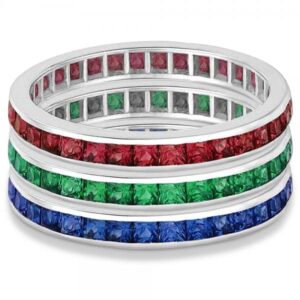 birthstone eternity ring