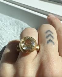 Tallulah Willis engagement ring