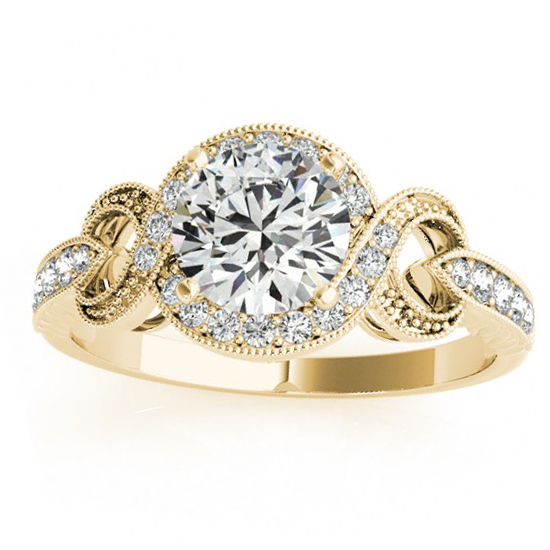 tallulah willis engagement ring inspiration vintage halo diamond ring